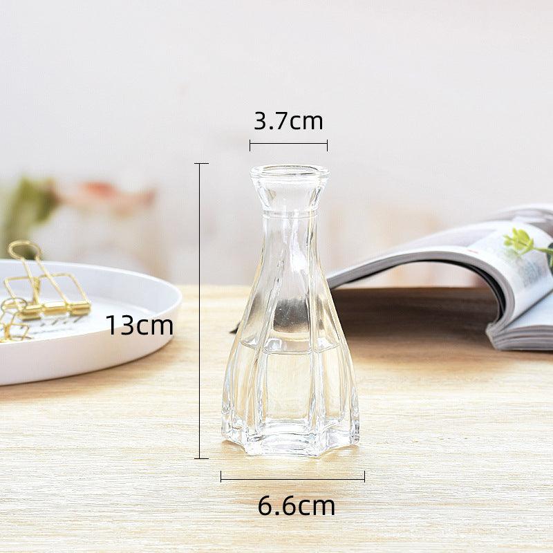 European Style Glass Vase Cone Shaped - Pacisia