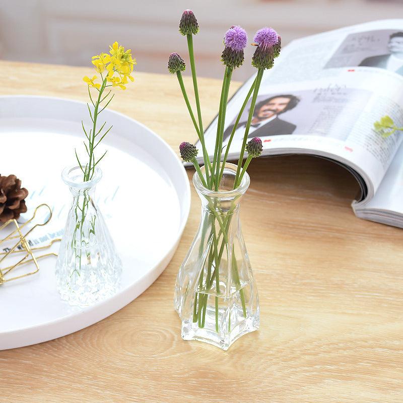 European Style Glass Vase Cone Shaped - Pacisia