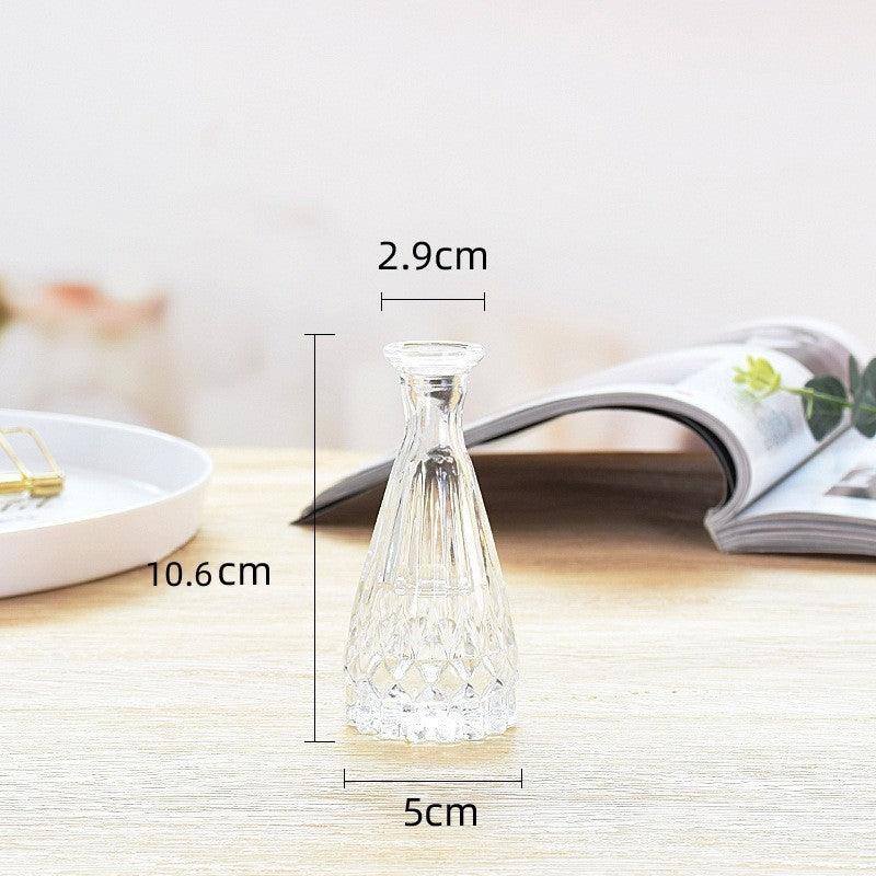 European Style Glass Vase Cone Shaped - Pacisia