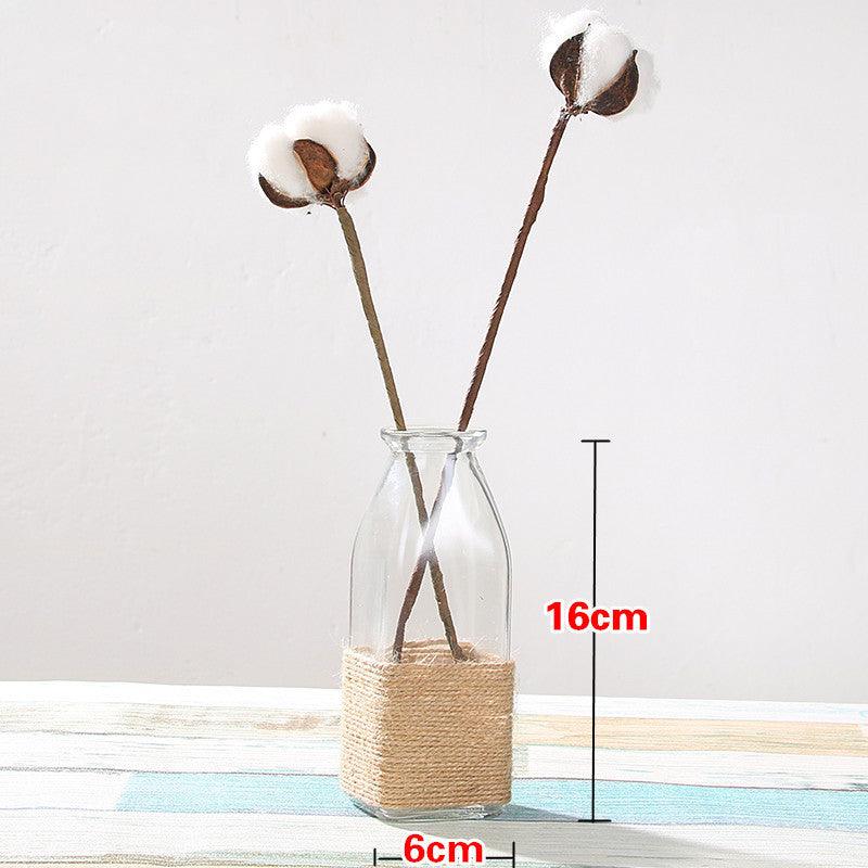 European style household glass vase - Pacisia
