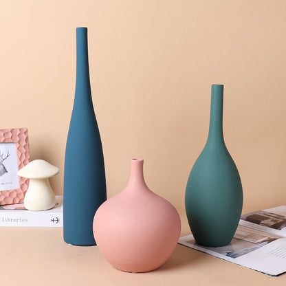 Fashion High Quality Nordic Style Ceramic Flower Vase - Pacisia