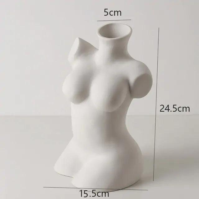 Home Décor Sculpture Ceramic Vase - Pacisia