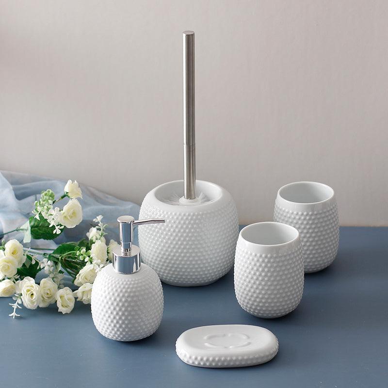 Five Piece Wash Cup Set Bathroom Mouth Cup Household - Pacisia