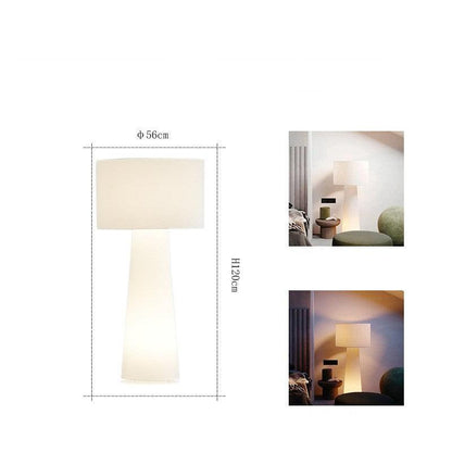 Floor Lamp Living Room Bedroom Study Art Large Decoration Fabric Lighting - Pacisia