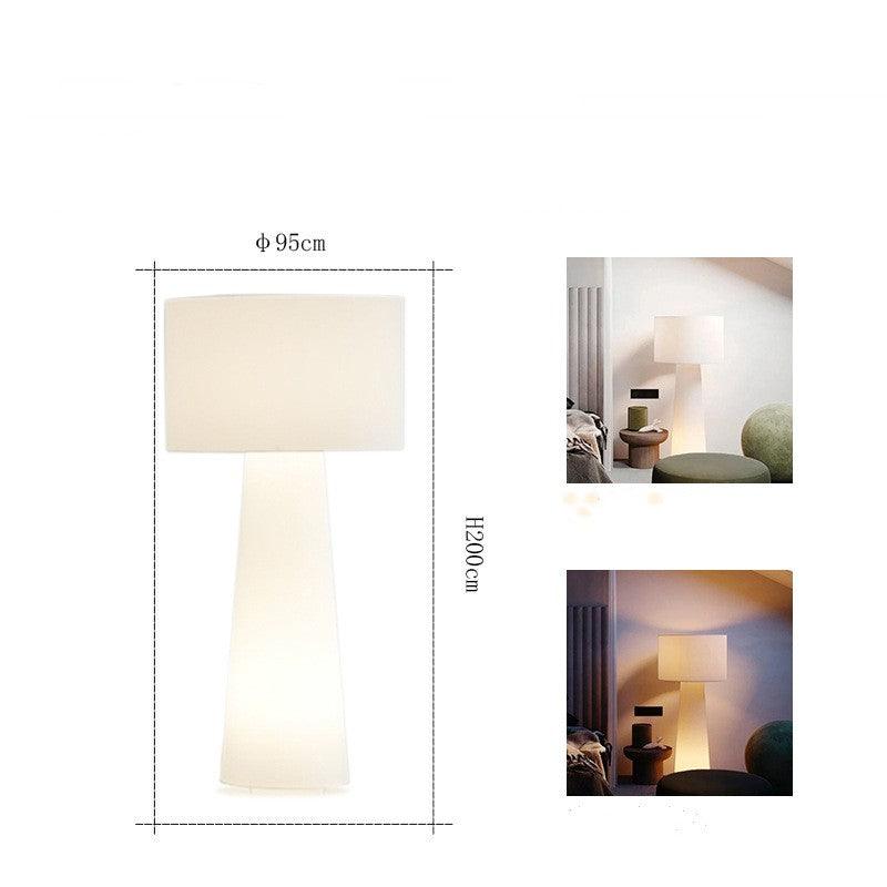 Floor Lamp Living Room Bedroom Study Art Large Decoration Fabric Lighting - Pacisia
