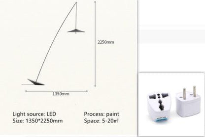 Floor Lamp Living Room Ins Wind Led Personality Nordic Decoration - Pacisia