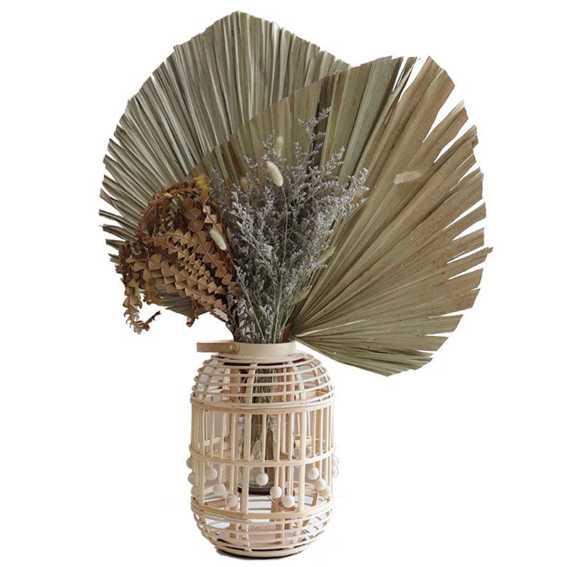 Floor Vase Bamboo Woven Lantern - Pacisia