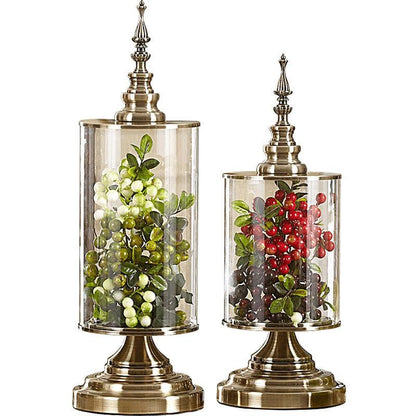 Flower Arrangement Vase Creative Transparent Storage Jar Luxury Decoration Ornaments - Pacisia