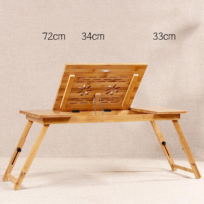 Folding Laptop Bed with Small Table Lazy Simple Desk - Pacisia