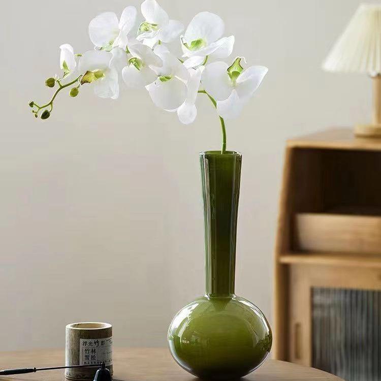 French Style Antique Glass Vase High Sense - Pacisia