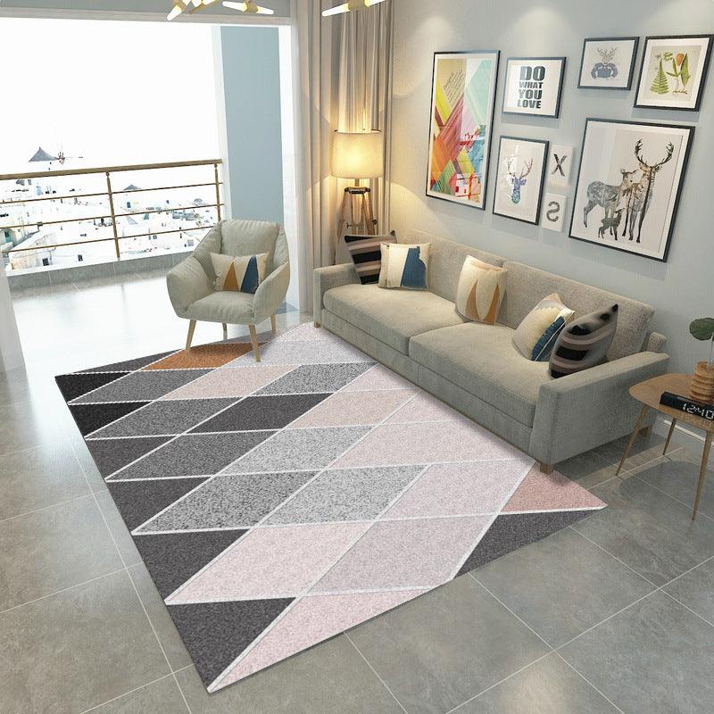 Geometric Coffee Table Cloakroom Carpet - Pacisia
