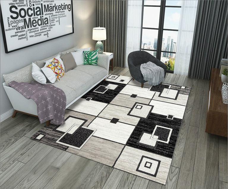 Geometric Coffee Table Cloakroom Carpet - Pacisia