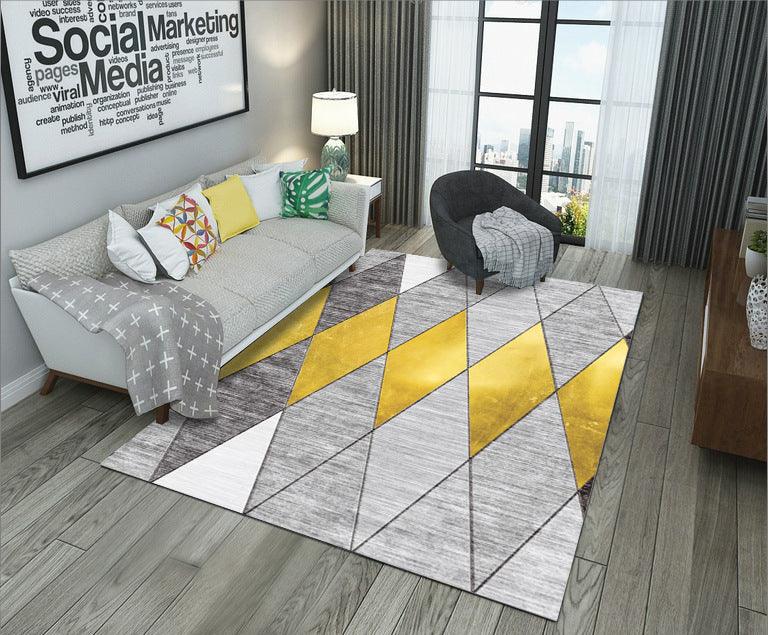 Geometric Coffee Table Cloakroom Carpet - Pacisia