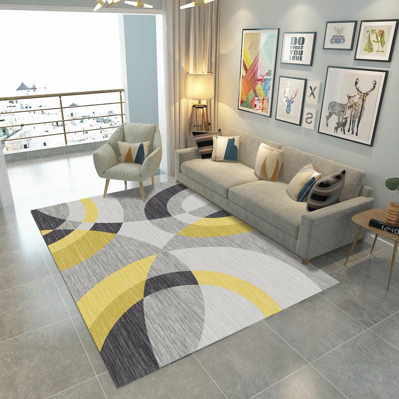 Geometric Coffee Table Cloakroom Carpet - Pacisia