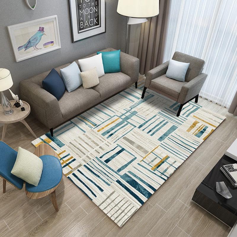 Geometric Coffee Table Cloakroom Carpet - Pacisia