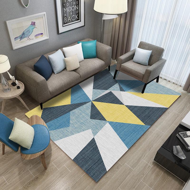 Geometric Coffee Table Cloakroom Carpet - Pacisia