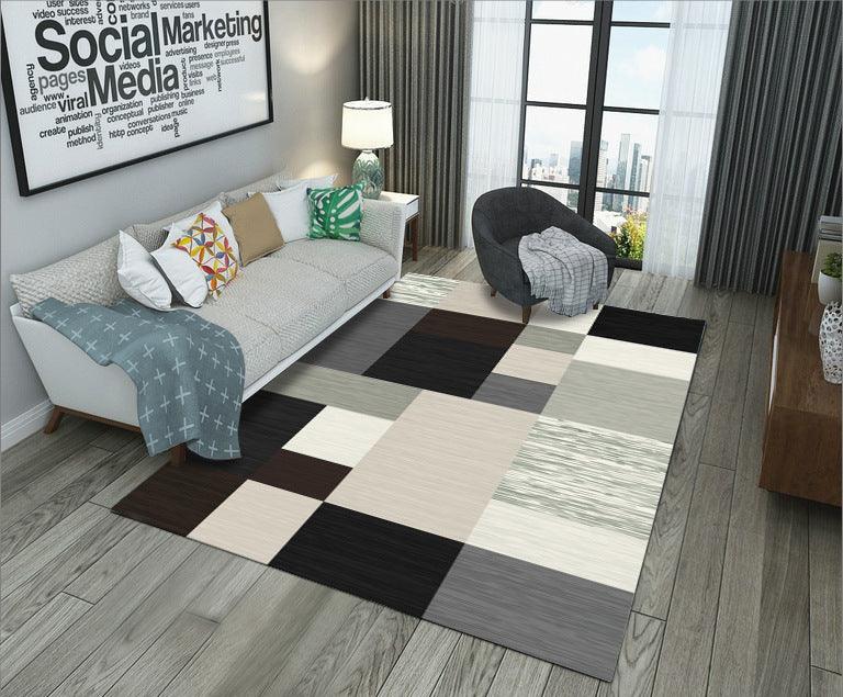 Geometric Coffee Table Cloakroom Carpet - Pacisia