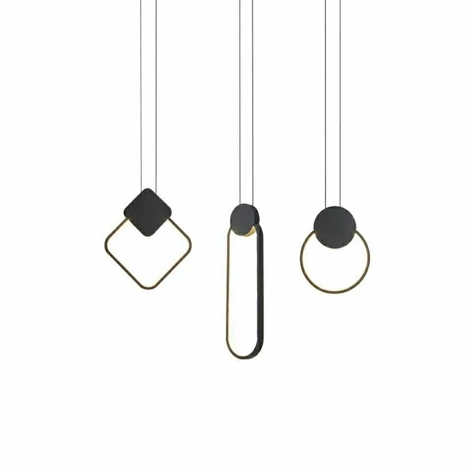 Geometric Creativity Bar Cafe LED Chandelier - Pacisia
