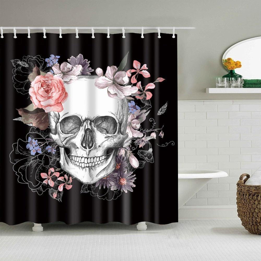 Geometric Digital Print Shower Curtain - Pacisia
