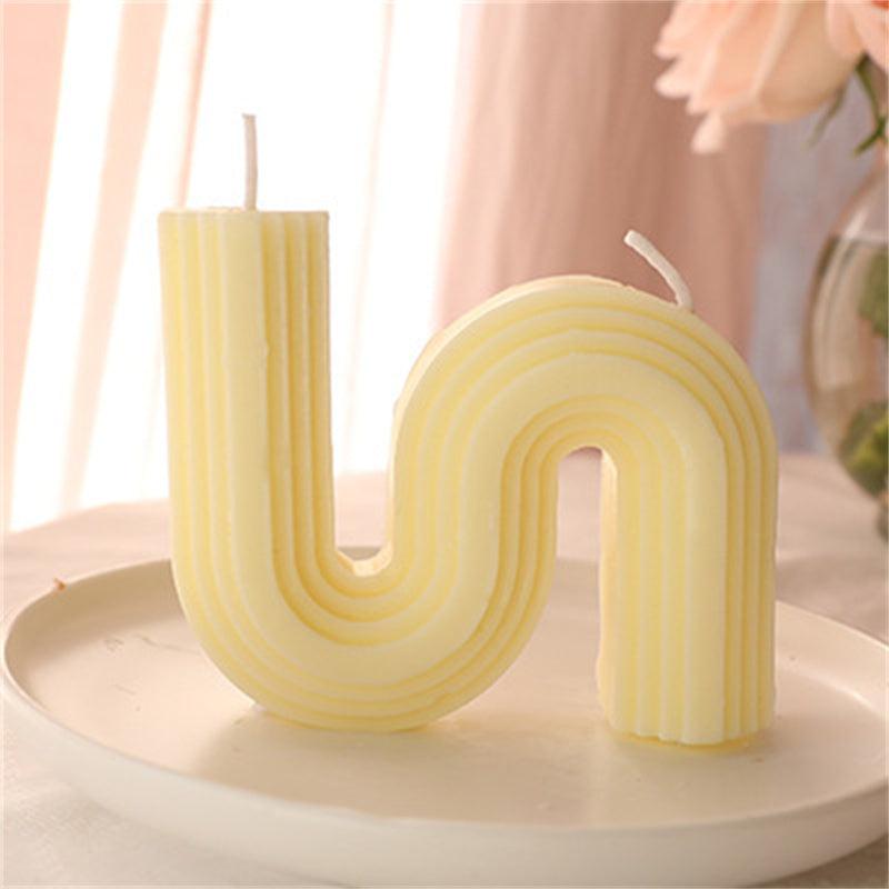 Geometric Handmade Soy Wax Candles - Fashion Art Scented Candles - Pacisia