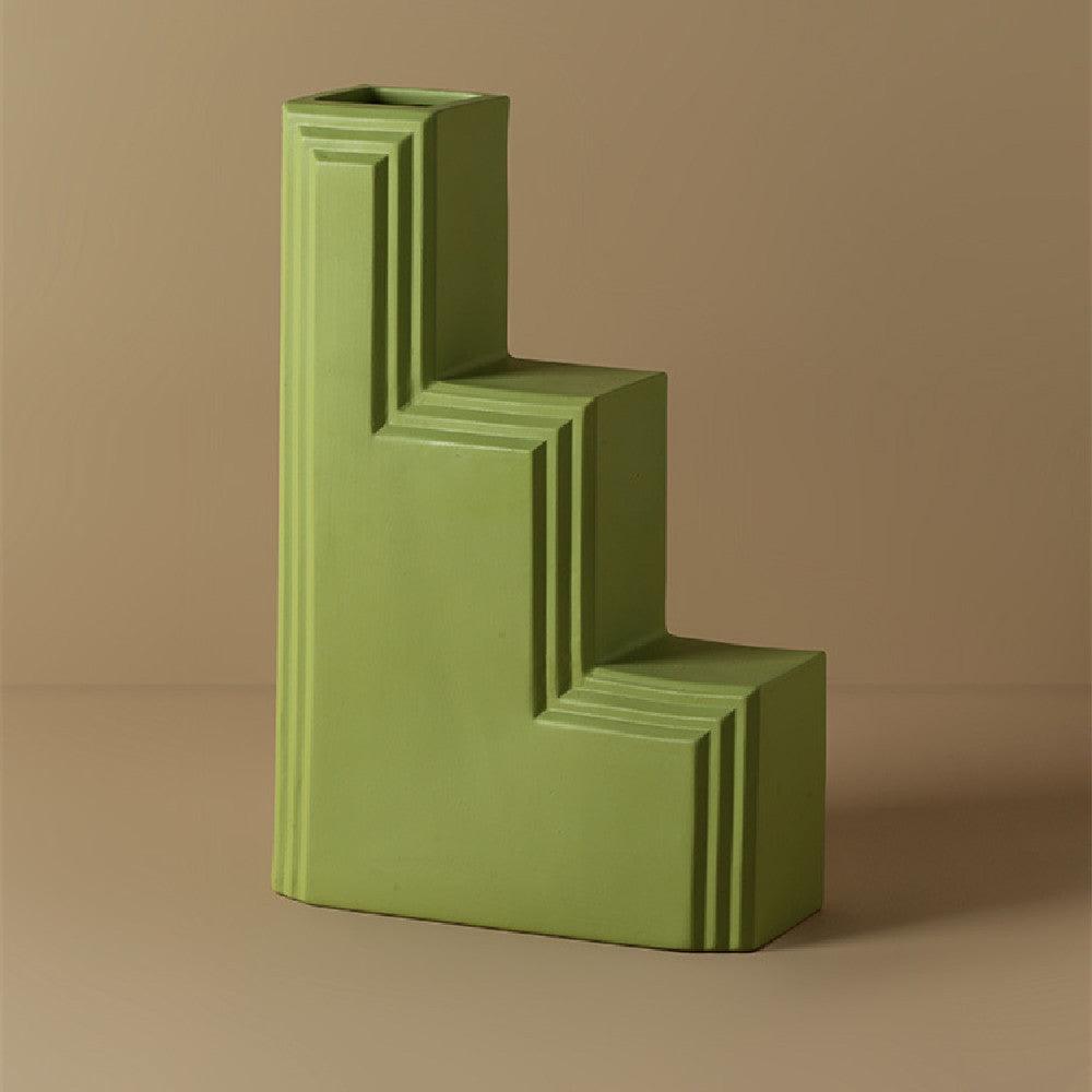 Geometrically Simple Art Vase Ornaments - Pacisia