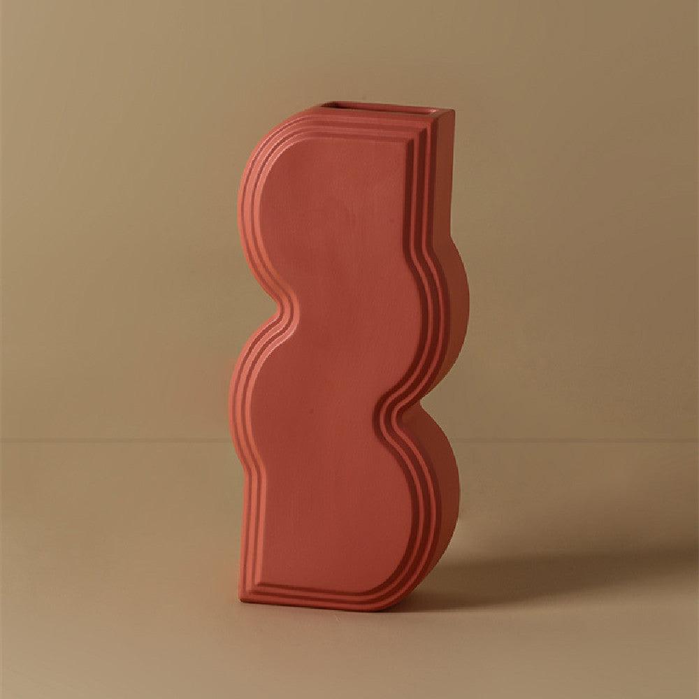 Geometrically Simple Art Vase Ornaments - Pacisia
