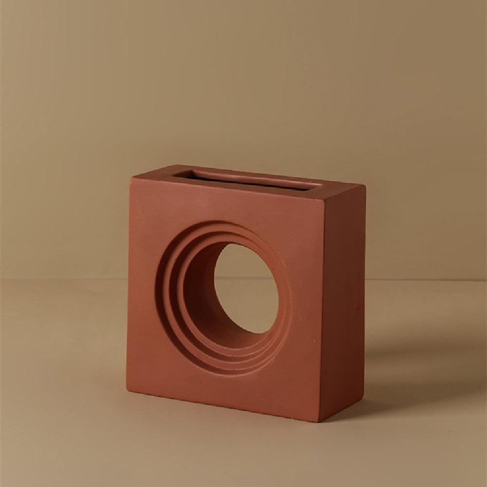 Geometrically Simple Art Vase Ornaments - Pacisia