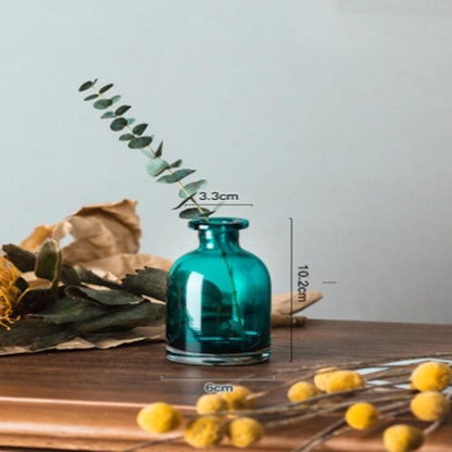 Glass Vase Decoration Living Room Flower Arrangement French Table Decoration - Pacisia