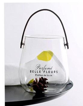 Glass Vase Flower Arrangement Dried Vase Fruit - Pacisia