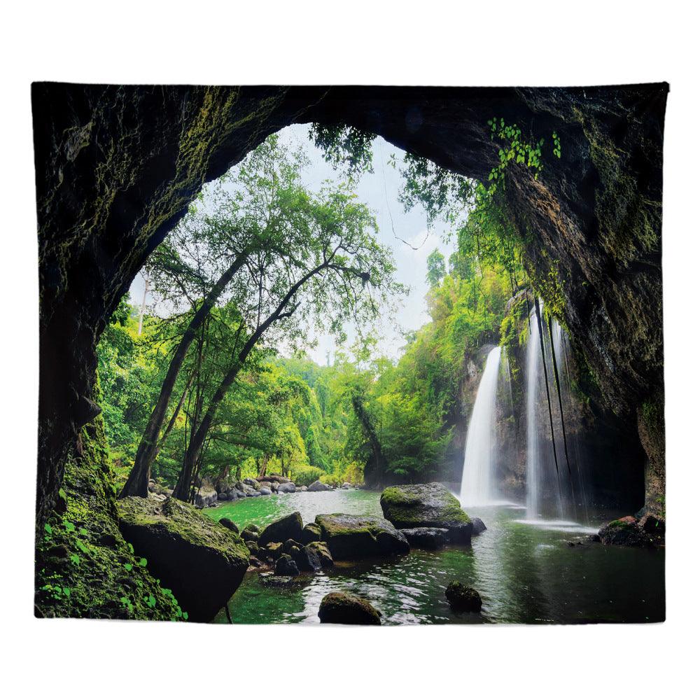 Green Forest Series Tapestry Painting - Pacisia