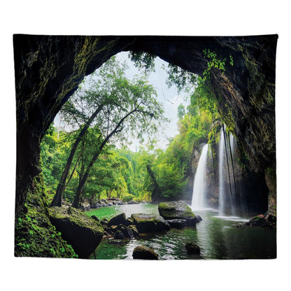 Green Forest Series Tapestry Painting - Pacisia