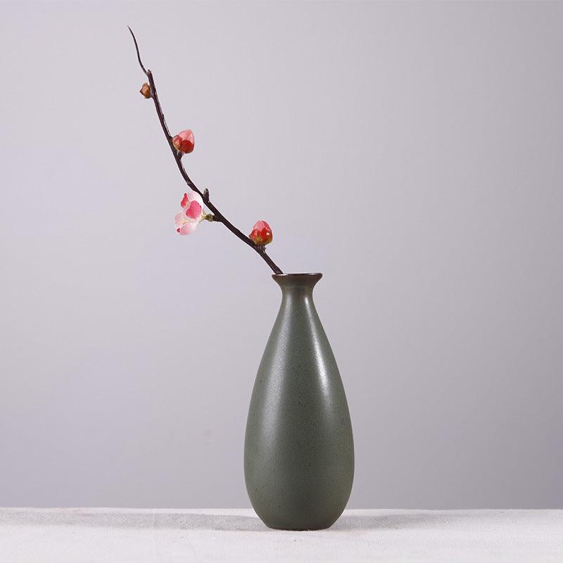 Green Hydroponic Vase Home Decoration Tea Ceremony Decoration - Pacisia