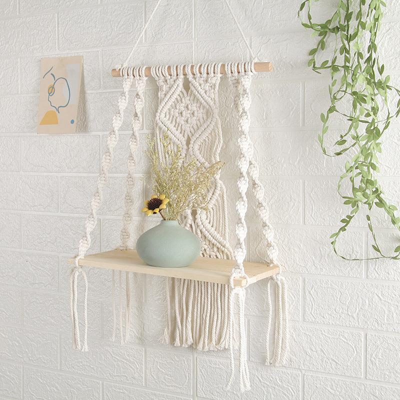 Hand-Woven Tapestry Cotton Rope Wall Hanging - Pacisia