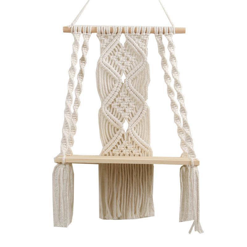 Hand-Woven Tapestry Cotton Rope Wall Hanging - Pacisia