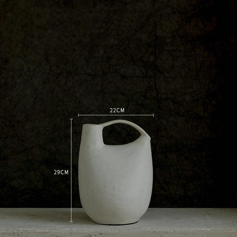 Handmade Pottery Vase Ornament Living Room Home Decorations - Pacisia