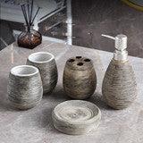 Handmade Retro Brushed Ceramic Wash Bathroom Toilet Supplies - Pacisia