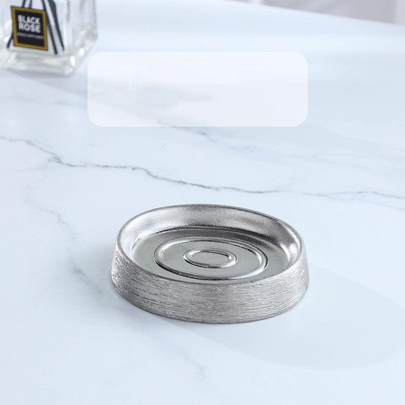 Handmade Vintage Brushed Ceramic Bathroom Five-piece Set - Pacisia