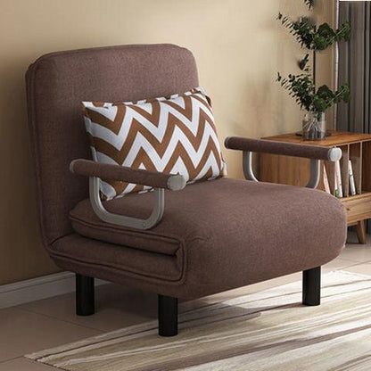 Havana Espresso Armchair with Chevron Accents - Pacisia