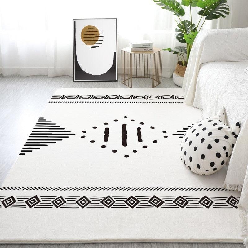 Home Bedroom Door Printed Non-slip Carpet - Pacisia