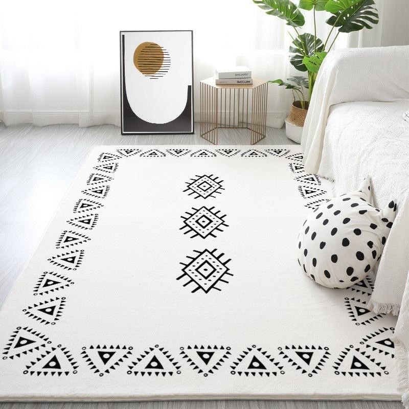 Home Bedroom Door Printed Non-slip Carpet - Pacisia