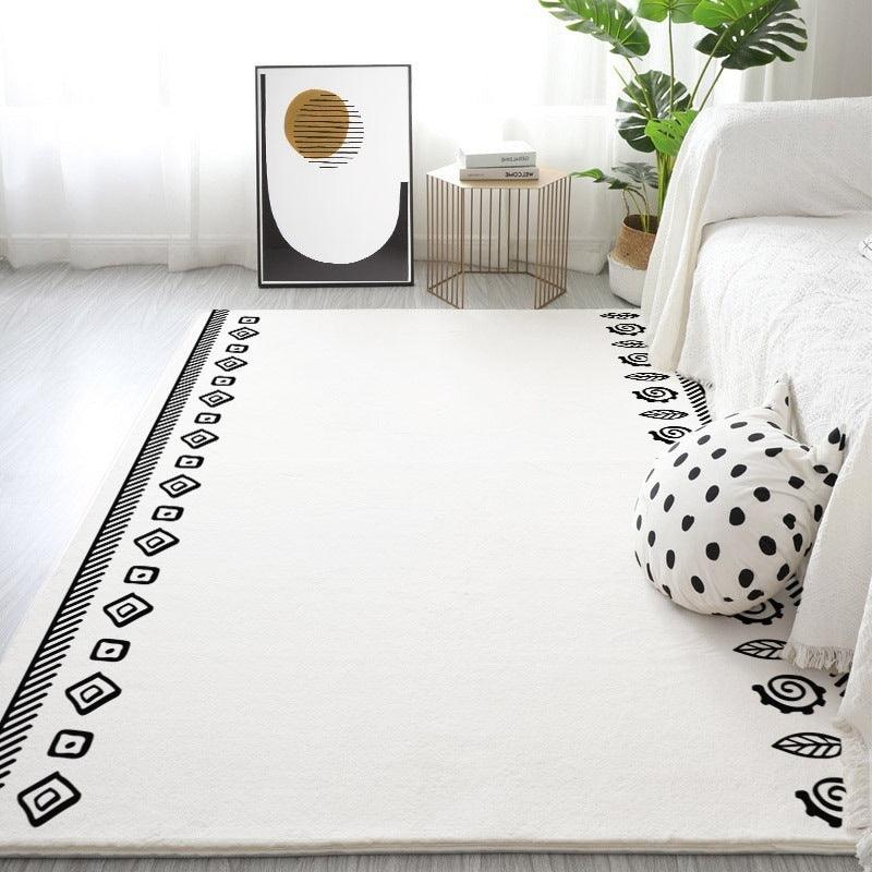 Home Bedroom Door Printed Non-slip Carpet - Pacisia