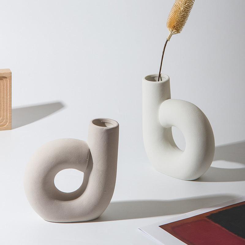 Home Creative Ceramic Vase Decoration Ornaments - Pacisia
