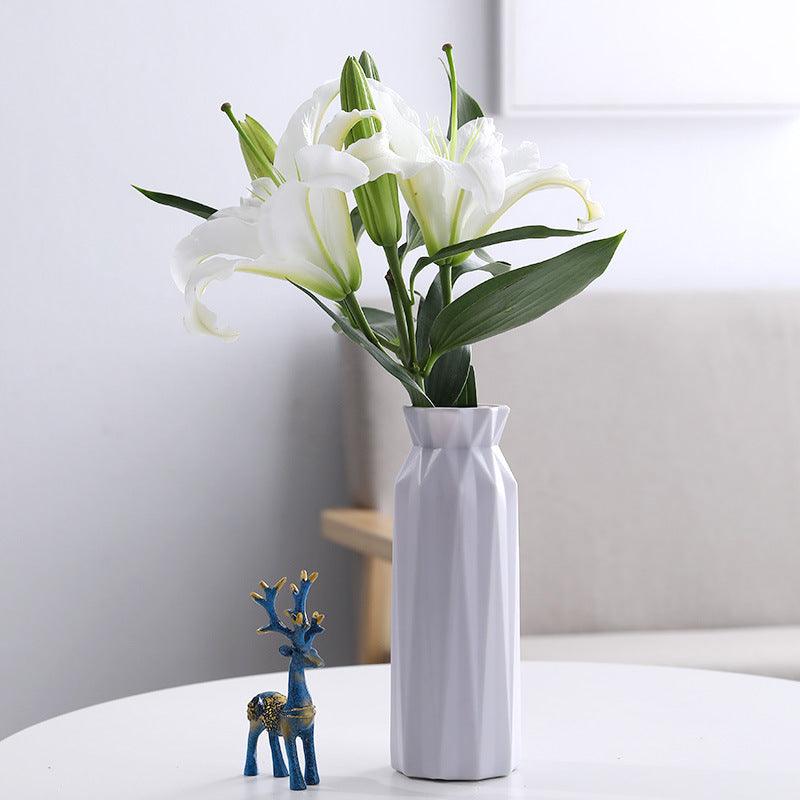 Home Decoration Ornaments Rhombus Hydroponic Vase - Pacisia
