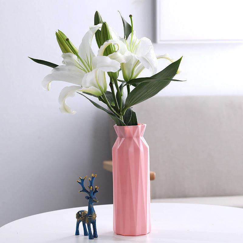 Home Decoration Ornaments Rhombus Hydroponic Vase - Pacisia