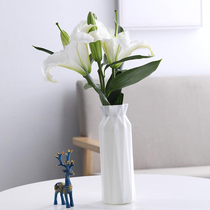 Home Decoration Ornaments Rhombus Hydroponic Vase - Pacisia