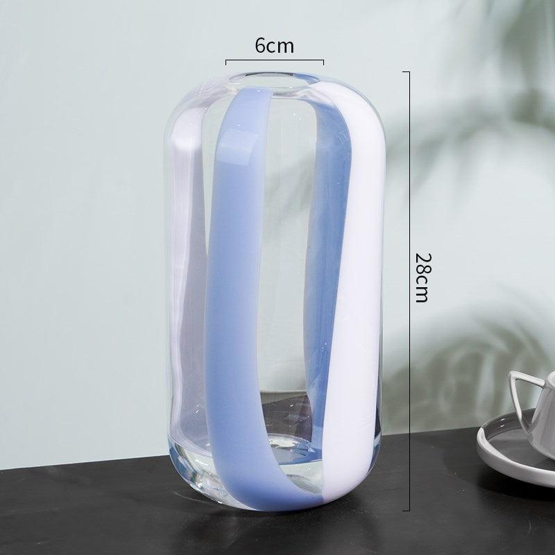 Home Fashion Simple Living Room Glass Vase - Pacisia