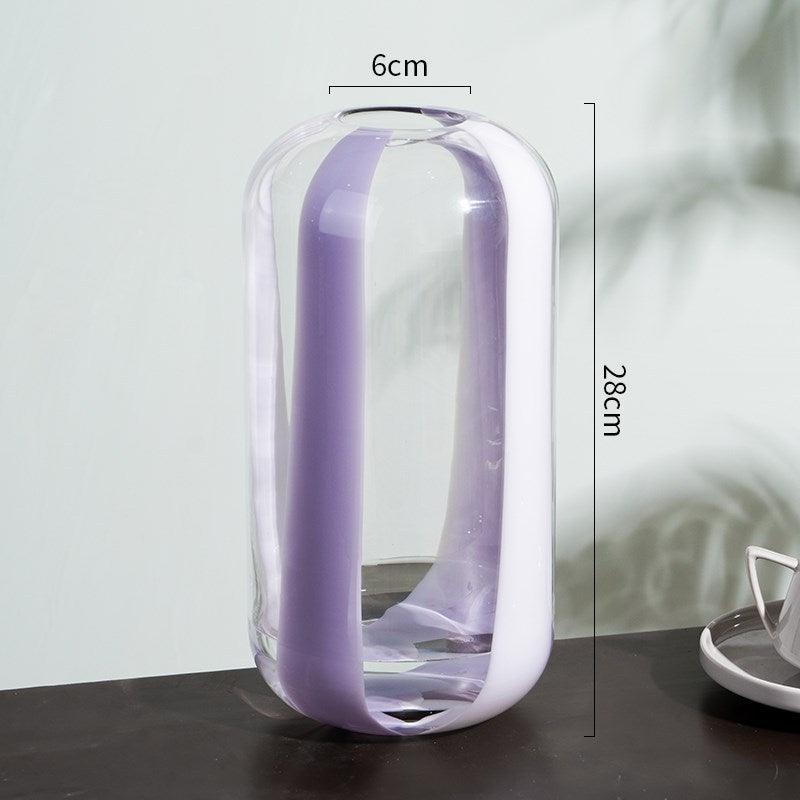 Home Fashion Simple Living Room Glass Vase - Pacisia