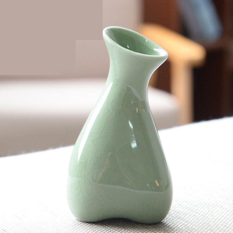 Home Living Room Modern Creative Small Celadon Vase - Pacisia