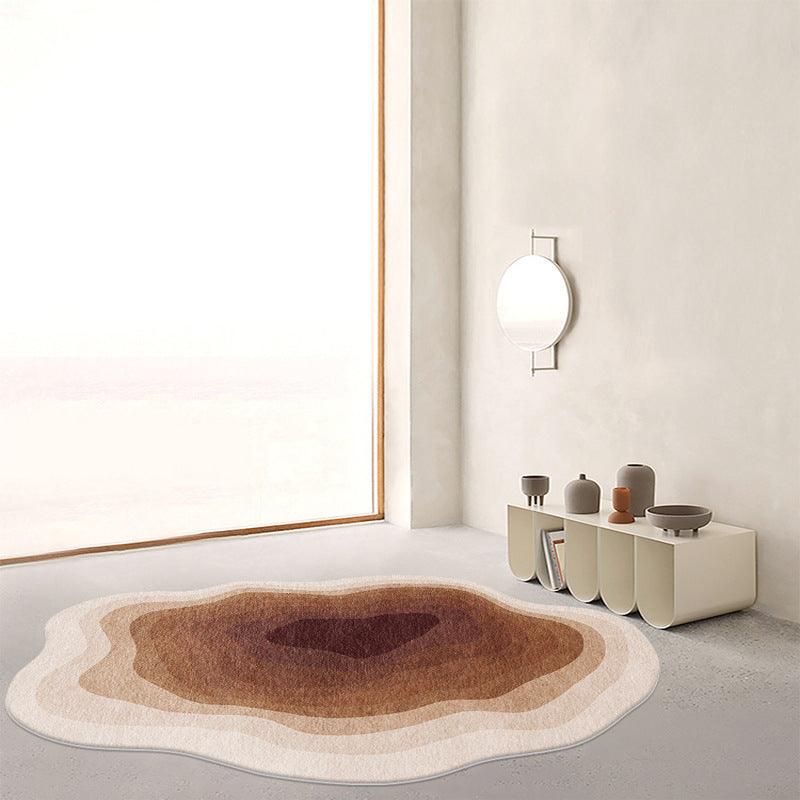 Home Living Room Shaped Faux Cashmere Carpet - Pacisia