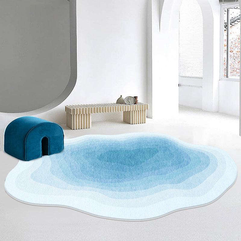 Home Living Room Shaped Faux Cashmere Carpet - Pacisia